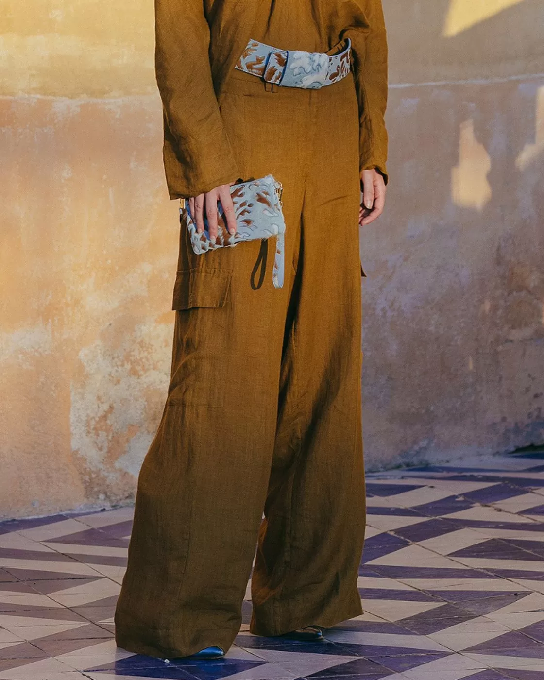 Mes Demoiselles Paris Pantalons>Pantalon Cyr Bronze