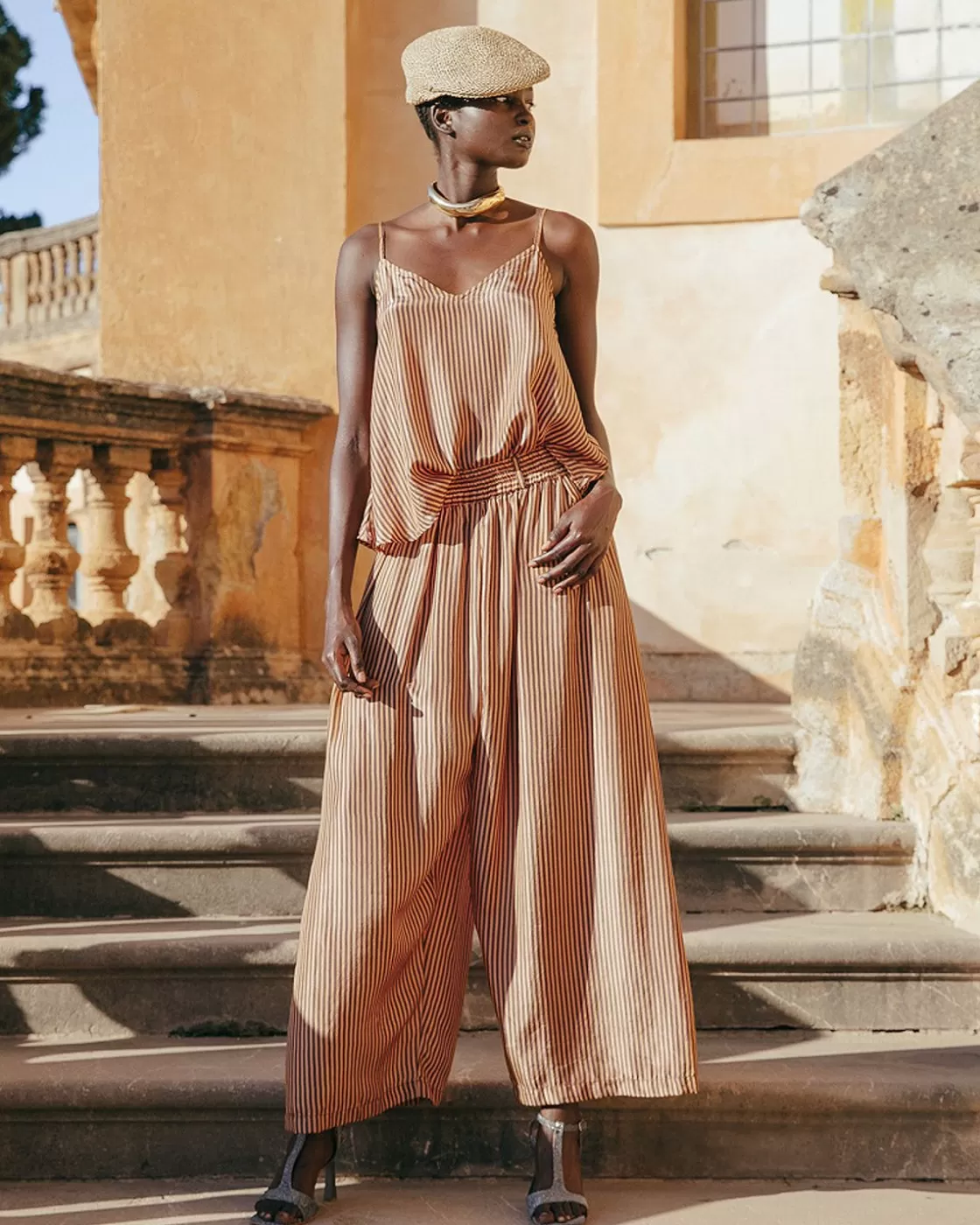 Mes Demoiselles Paris Pantalons>Pantalon Herra Terre / Chocolat