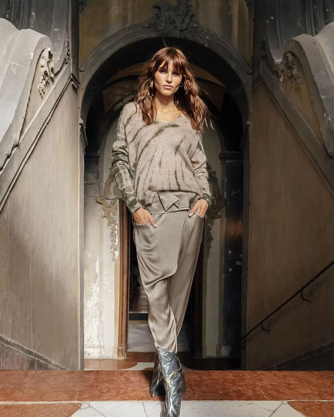Mes Demoiselles Paris Pantalons>Pantalon Salsa Kaki