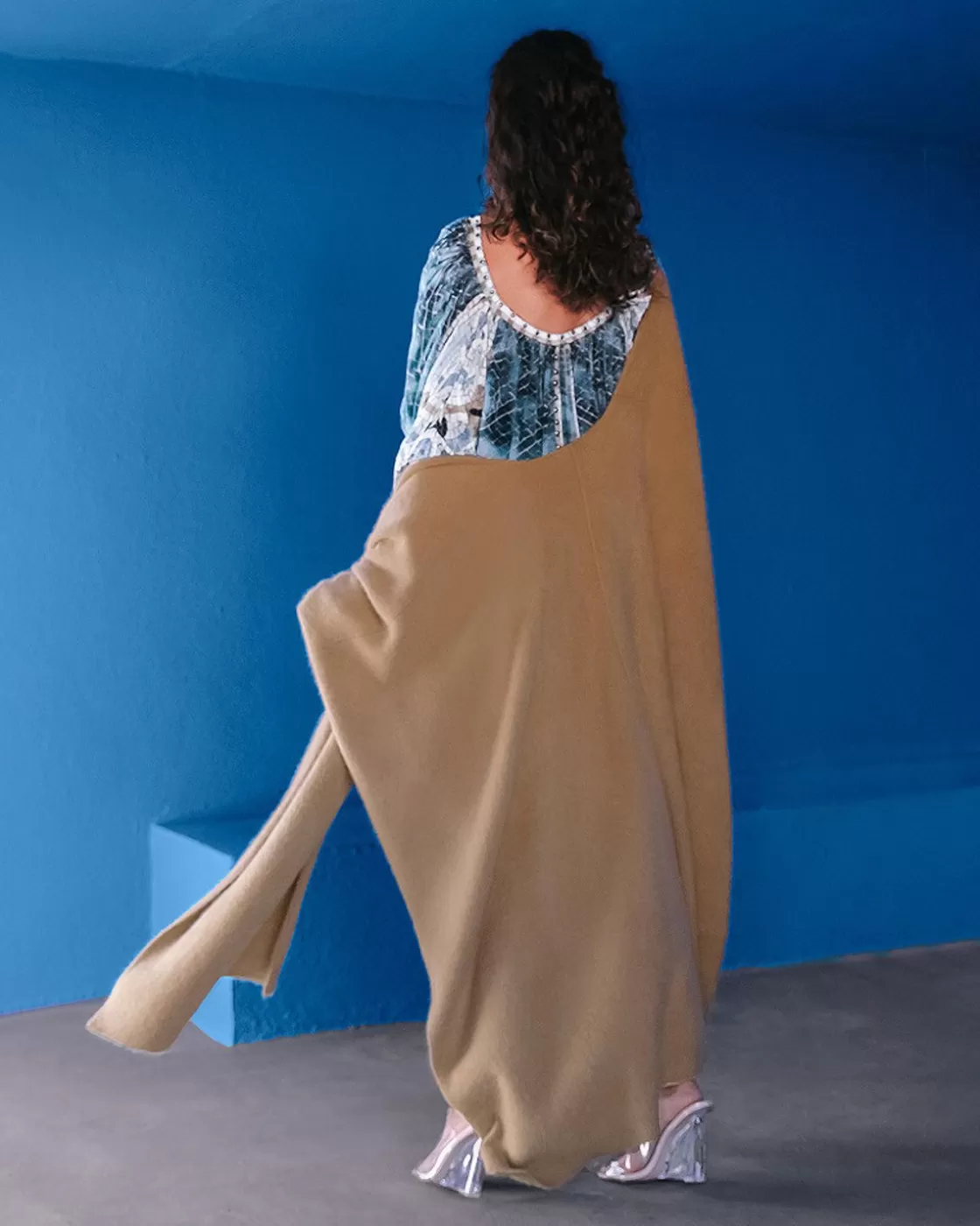 Mes Demoiselles Paris Kimonos & Ponchos>Poncho Ringo Camel
