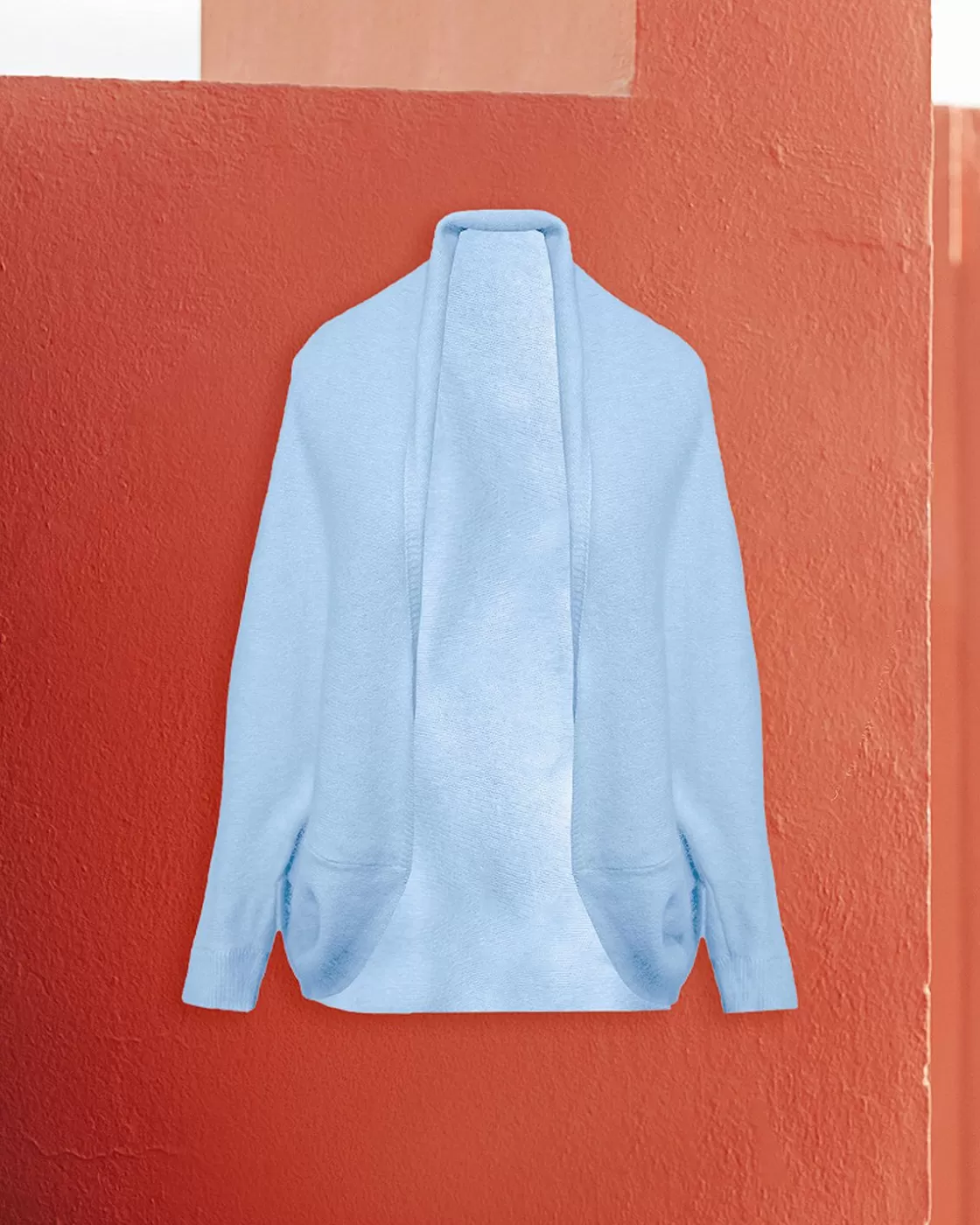 Mes Demoiselles Paris Kimonos & Ponchos>Poncho Rora Bleu Ciel