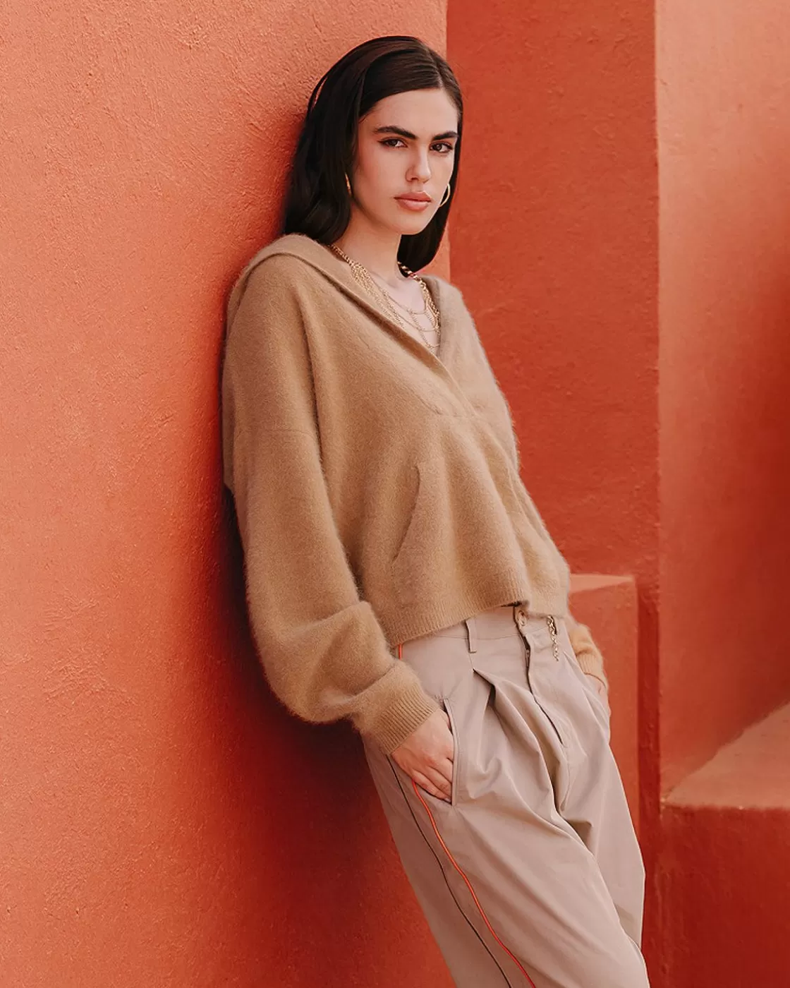Mes Demoiselles Paris Pulls & Gilets>Pull Roger Camel