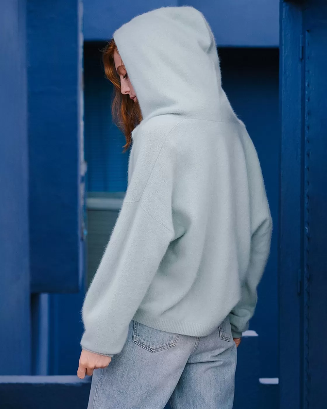 Mes Demoiselles Paris Pulls & Gilets>Pull Roger Bleu Ciel