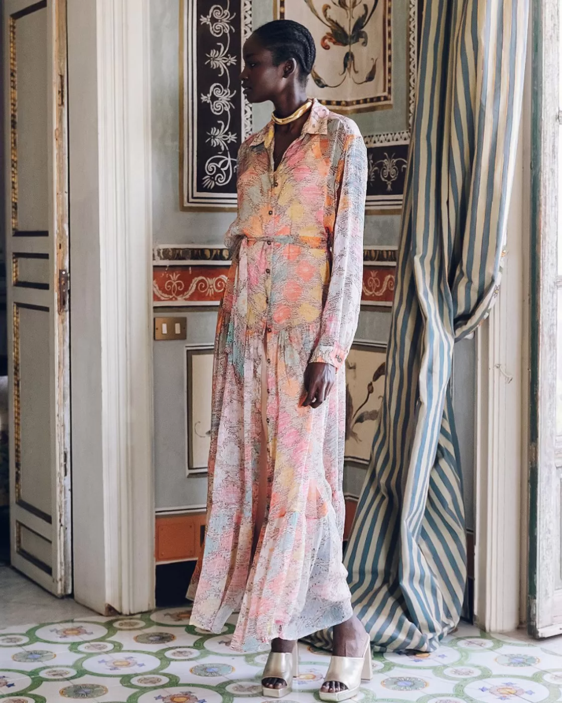 Mes Demoiselles Paris Robes & Jupes>Robe Odette Multicolore