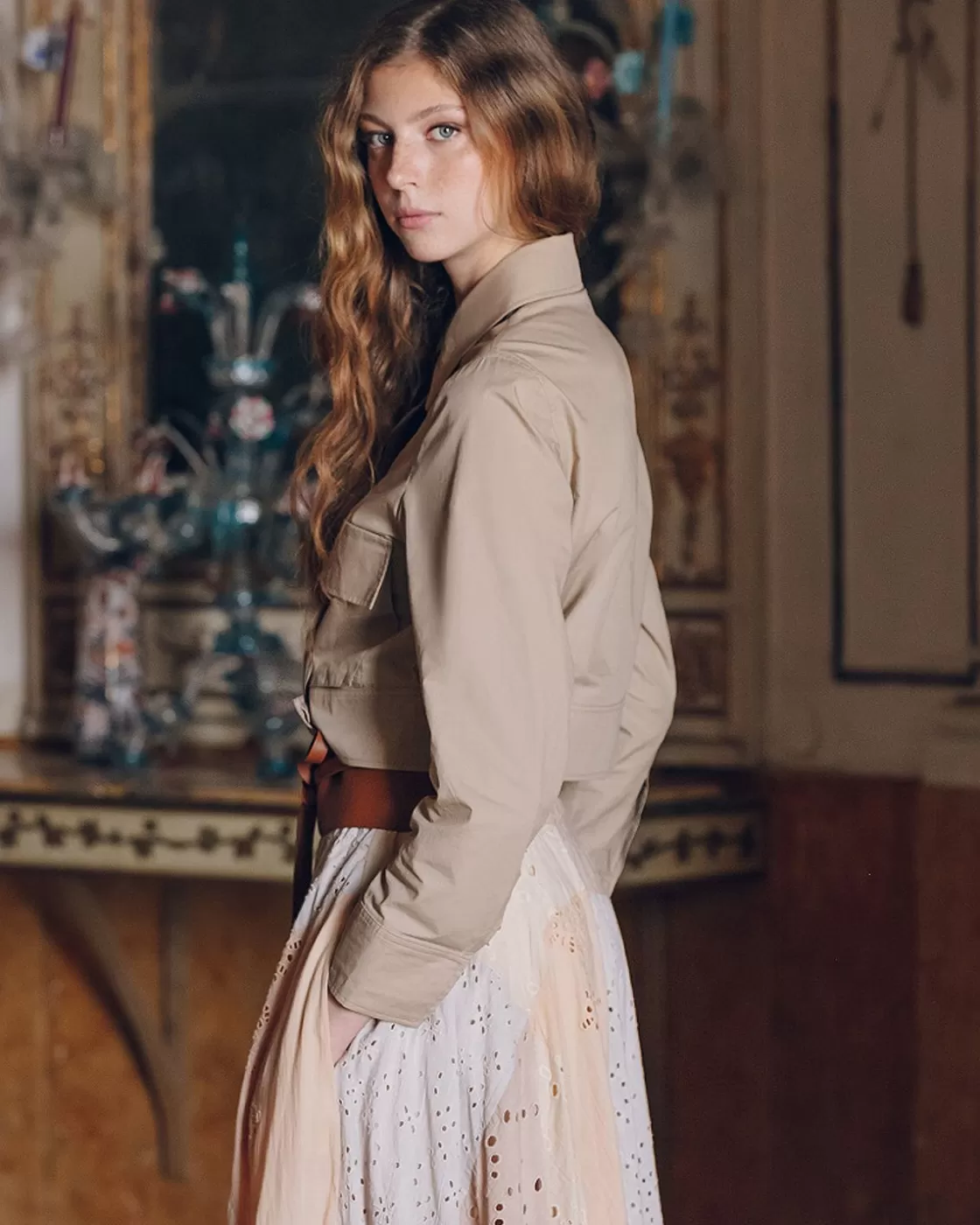 Mes Demoiselles Paris Manteaux & Vestes>Veste Pinell Sable