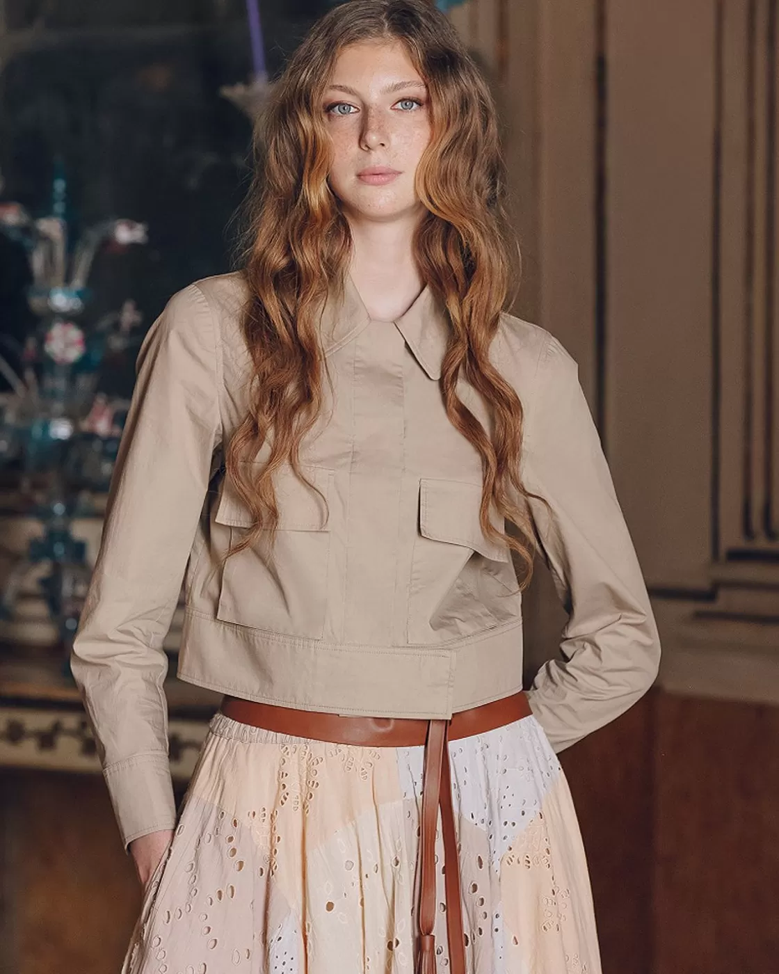 Mes Demoiselles Paris Manteaux & Vestes>Veste Pinell Sable